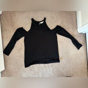 Ann Taylor Shirt with Shoulder Cutouts
